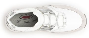 Gabor Rollingsoft Slip-On Sneaker Komfortschuh, Slipper, Freizeitschuh mit Besätzen in Metallic-Optik