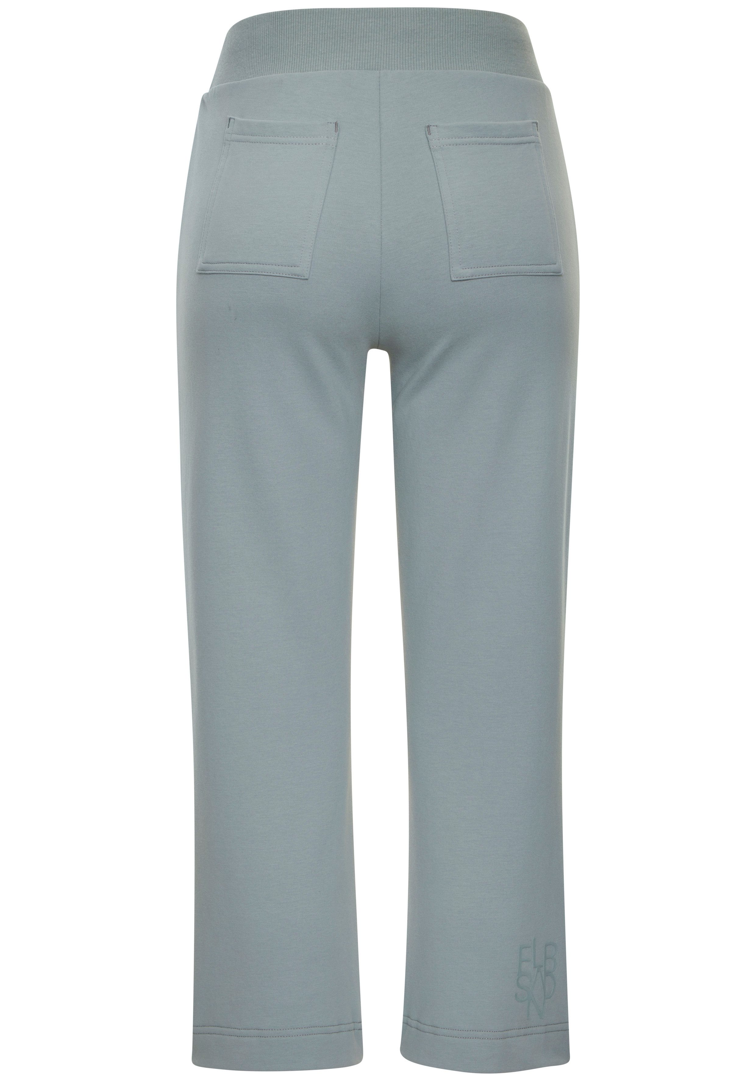 Elbsand Sweathose Vanya aus bequemen Jersey bequeme 7/8 Hose für den Sommer, Schlupfhose