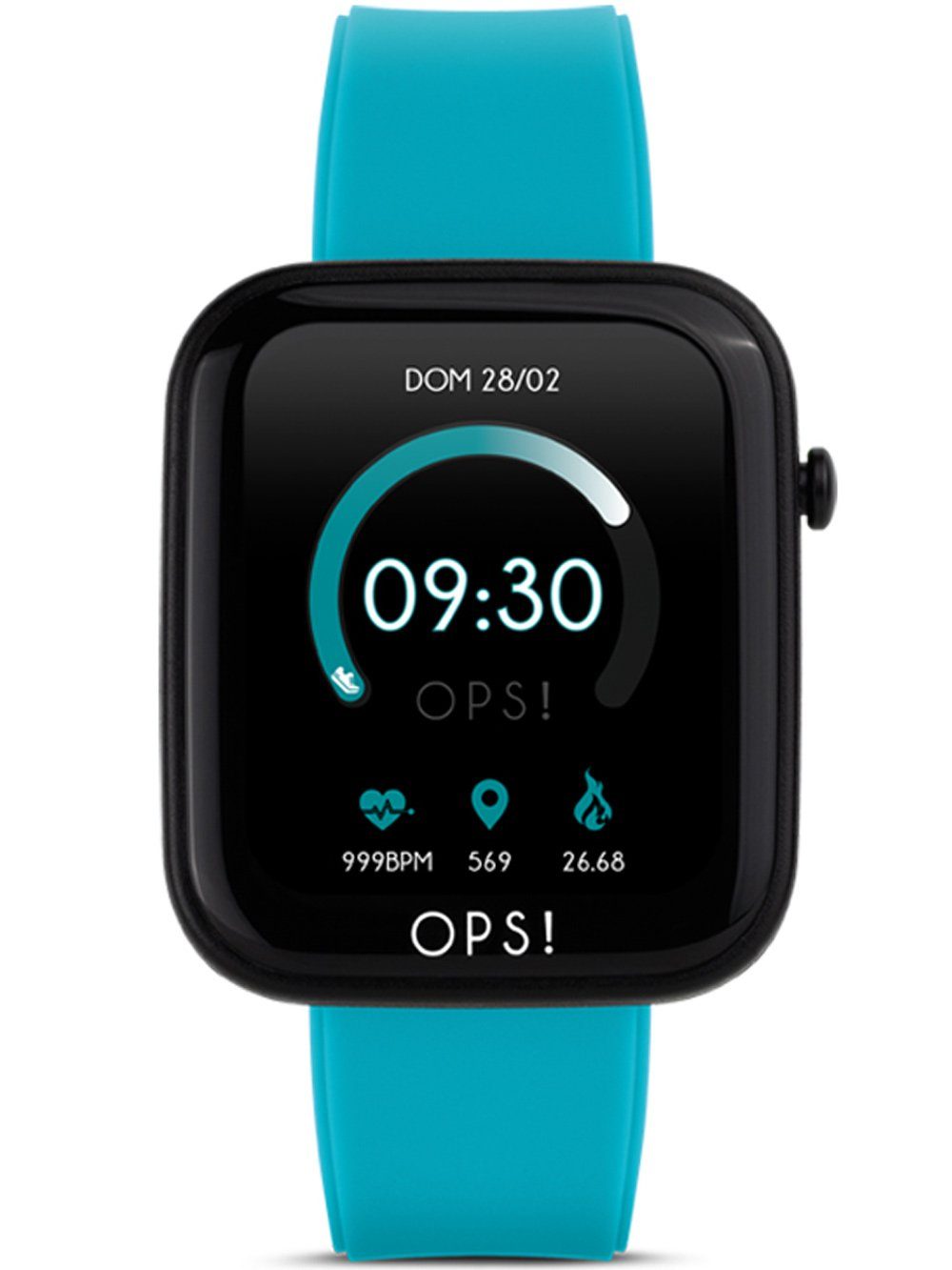 OPS! OBJECTS Quarzuhr OPS!SMART OPSSW-05 Active Smartwatch Unisex Uhr 38