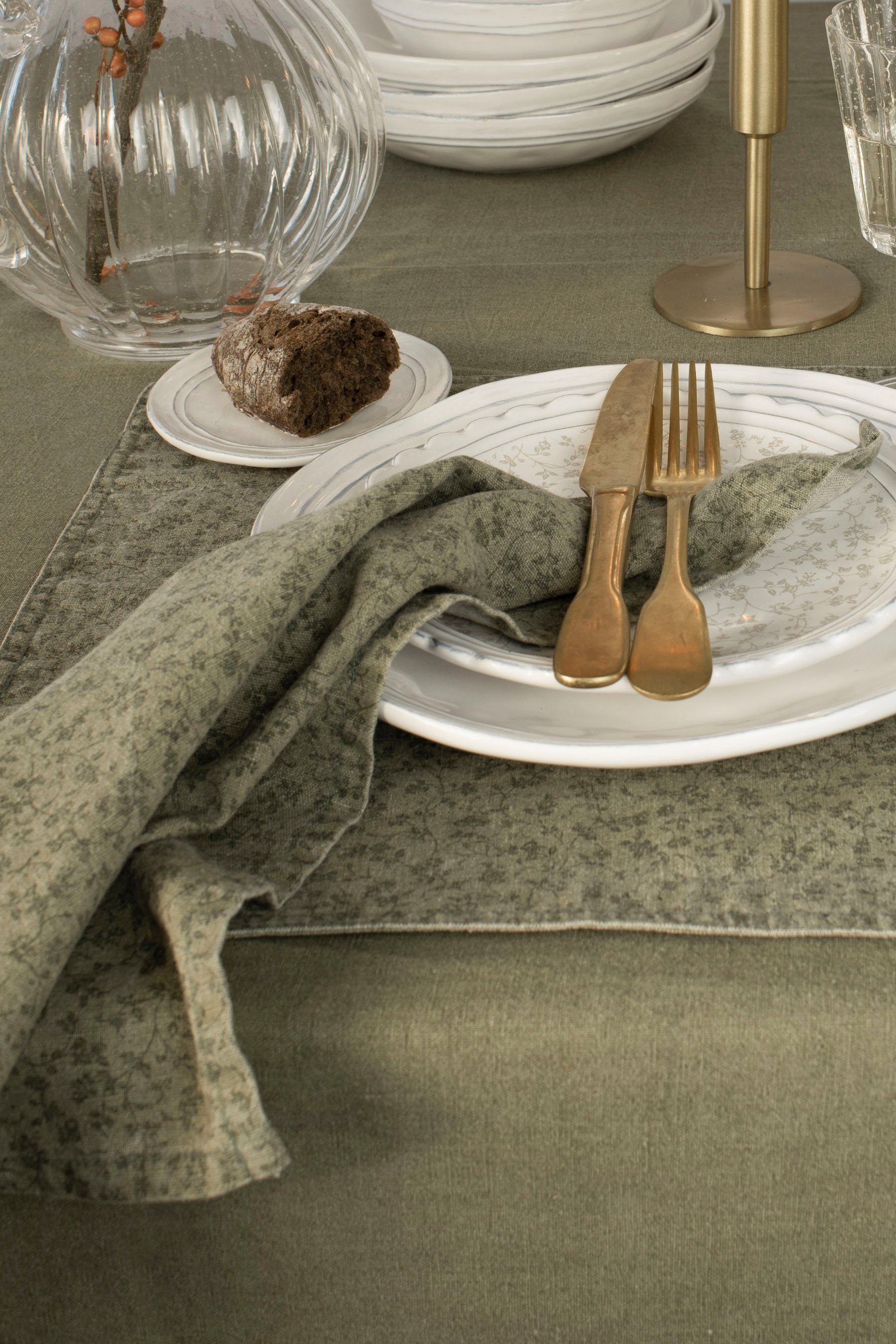 Platzset, Wild Clematis, LAURA ASHLEY, beidseitige (Set, Verwendung 4-St)