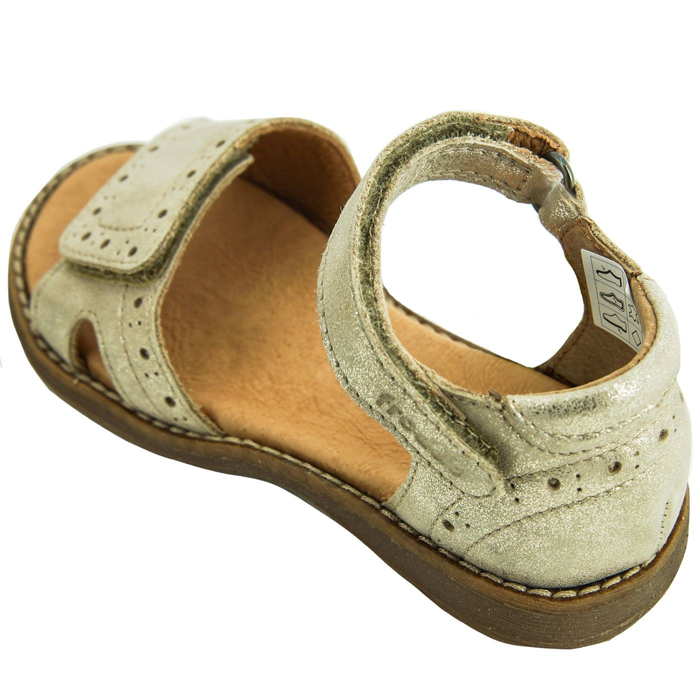 Sandale froddo® aus Leder Gold G3150126