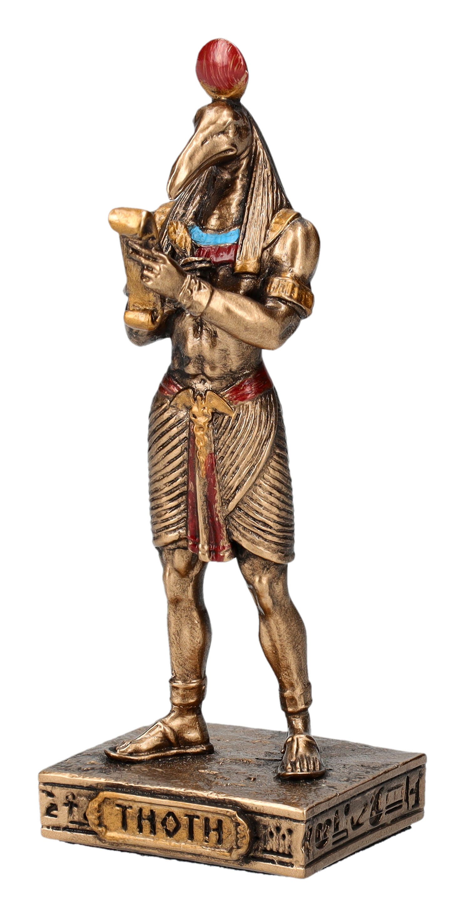 Dekofigur Thoth Figur – Ägyptischer Gott Statue Miniatur 9 cm Veronese Deko
