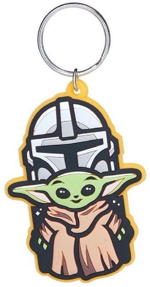 Disney Schlüsselanhänger Babyyoda Star Wars The Mandalorian Baby Yoda 13 cm darth vader (1-tlg), Schlüsselanhänger Haustierschlüsselanhänger Geschenk Hund Frau Herren