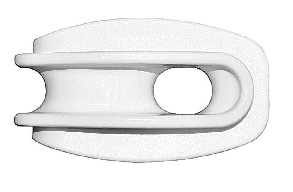 Kerbl Weidenzaun 60 Stück Abspannisolator weiß