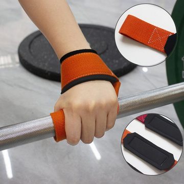Juoungle Handbandage Zughilfe Lifting Straps für Bodybuilding, Fitness (Set, 2-tlg., 2er Set), Hilfstraktion
