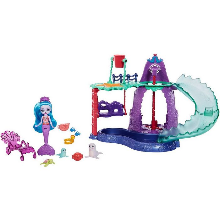 Mattel® Anziehpuppe Enchantimals Unterwasser Abenteuerpark Spielset