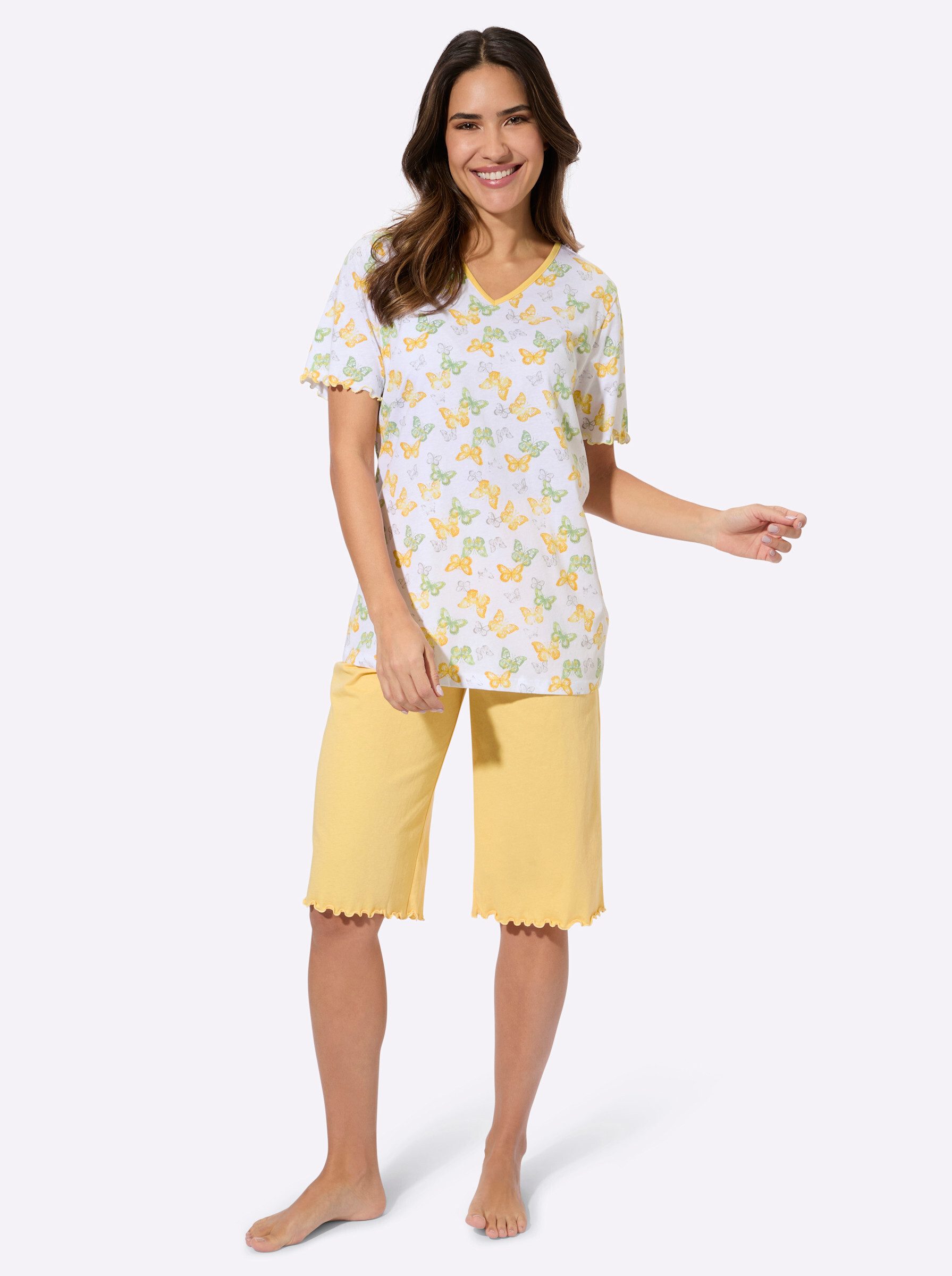 Sieh an! Schlafanzug Shorty Kurzarm