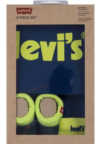 Levi's® Kids glaustinukė trumpomis rankovėmis Rinkinys kūdikiui (Rinkinys 3-tlg) vyrams ir moterims