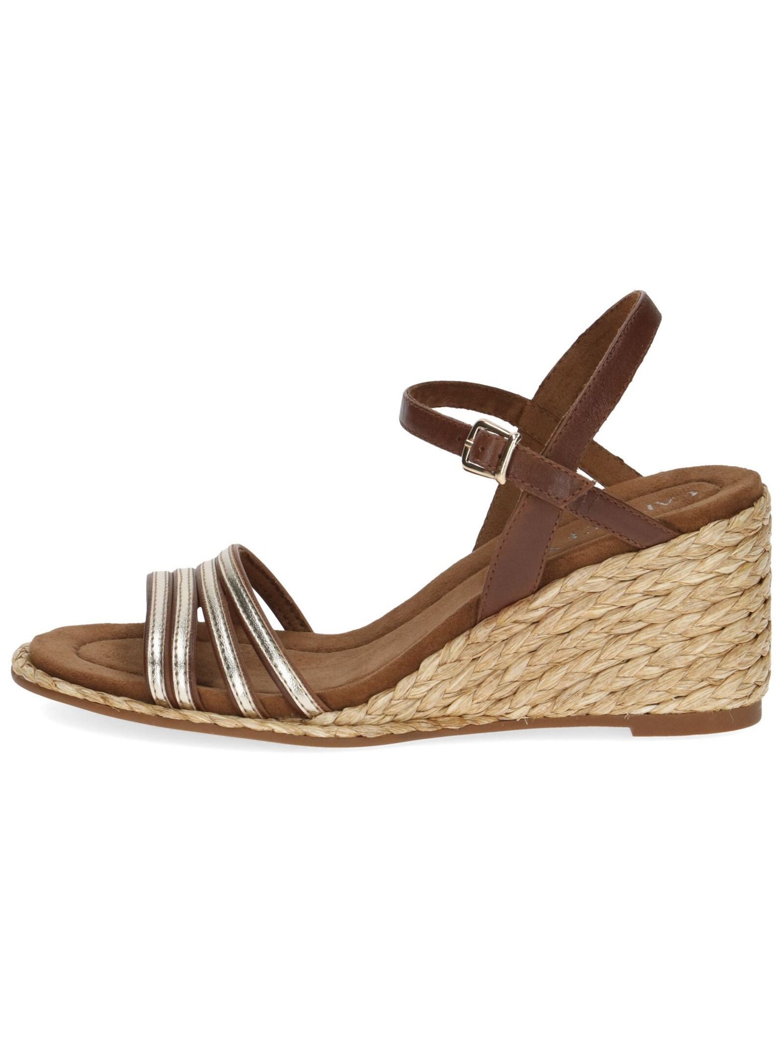 Caprice Sandalen Leder/Synthetik Keilsandalette günstig online kaufen