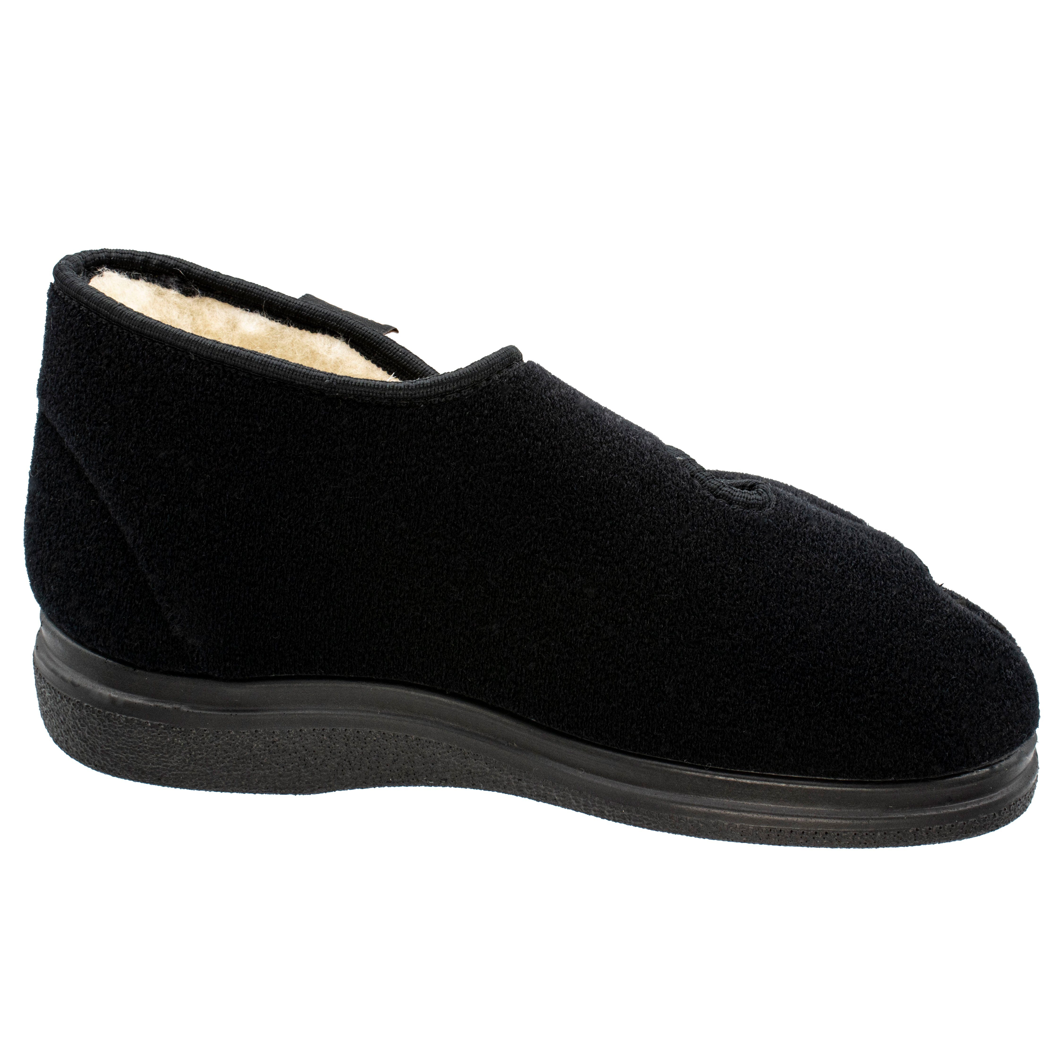 Fischer-Markenschuh Fischer Klett-Hausschuh Ortho Hausschuh Schurwollfutter, Weite K
