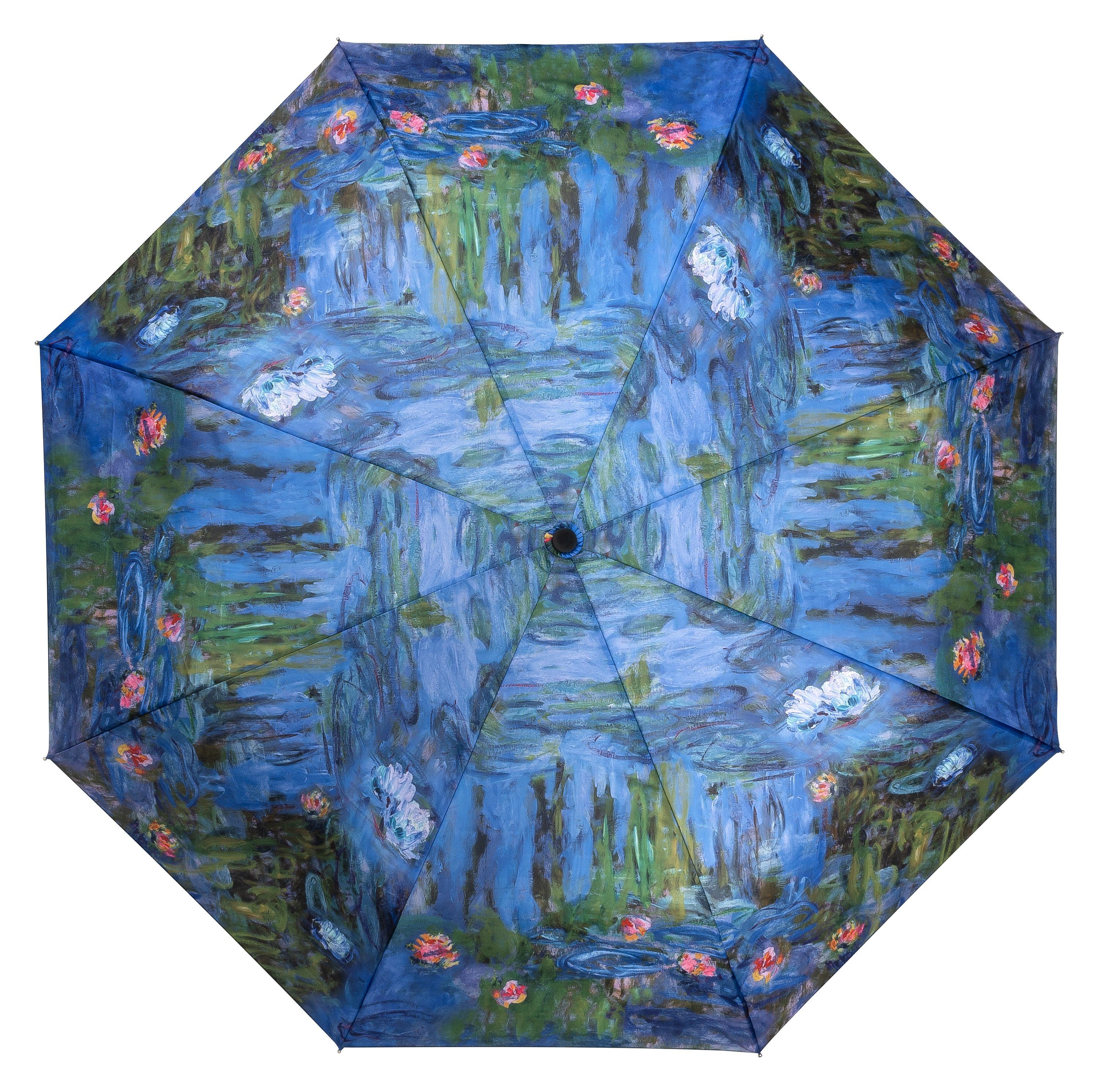 von Lilienfeld Taschenregenschirm Motivschirm Claude Monet Seerosen Kunst B günstig online kaufen