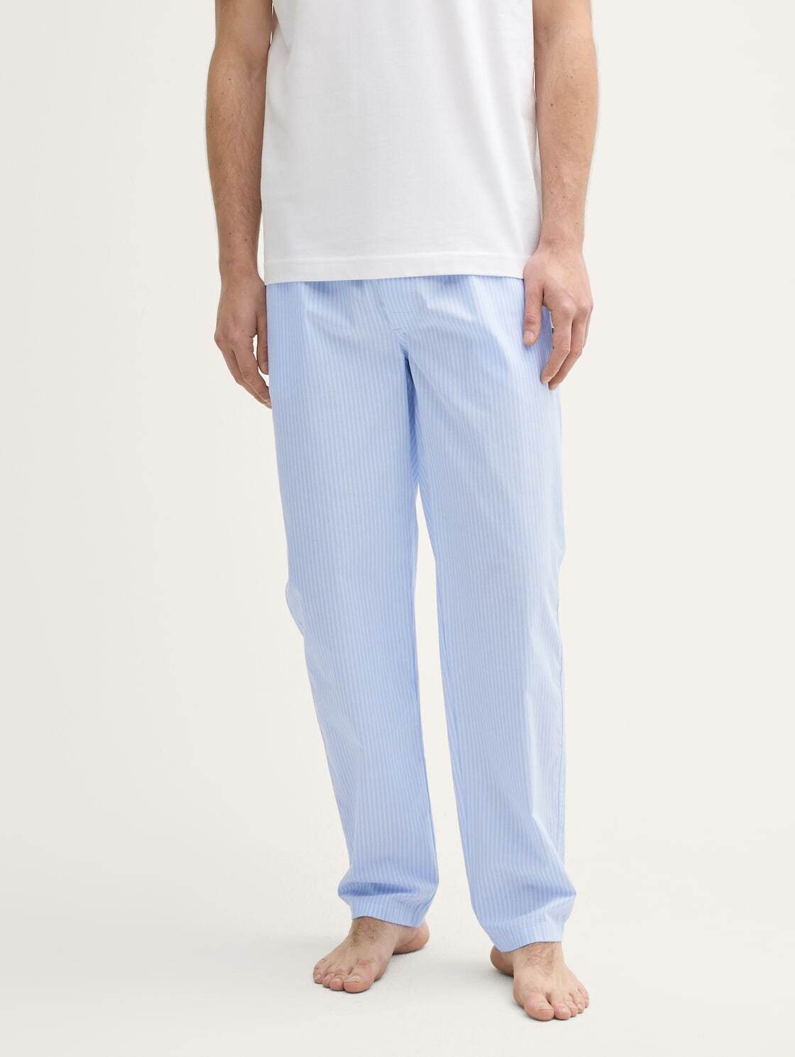 TOM TAILOR Pyjamahose Pyjama-Hose aus Baumwolle günstig online kaufen