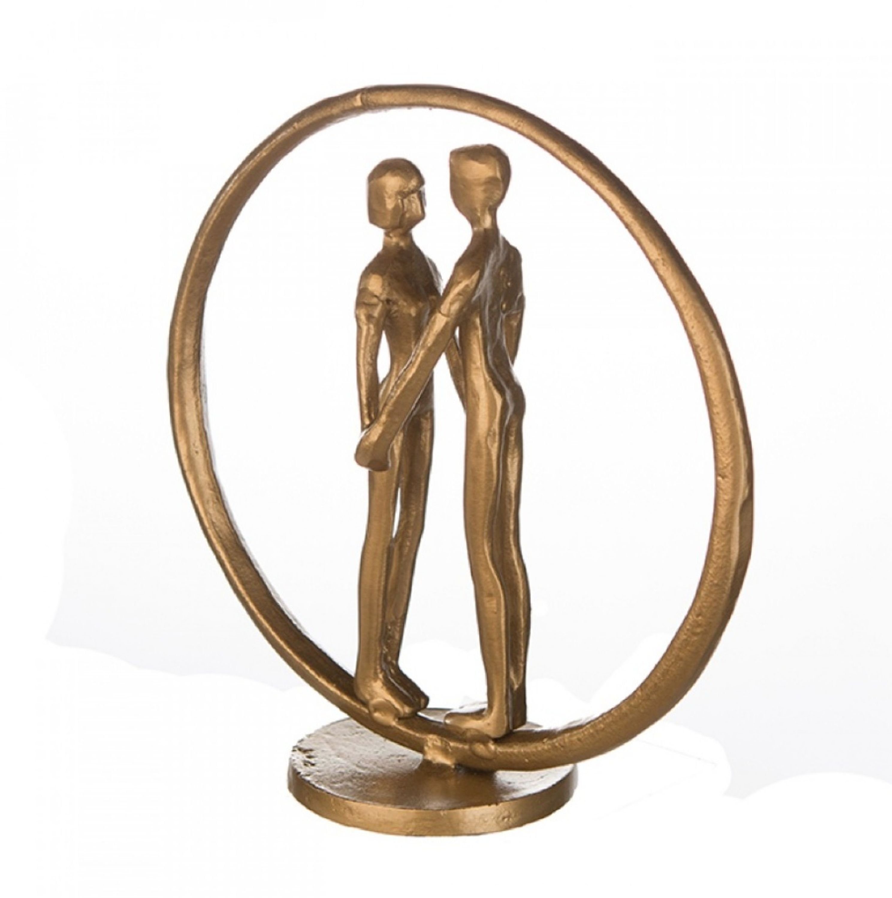 Dekofigur, Themen Figur, Skulptur mit Spruch und Weisheit, „ LIEBE IST