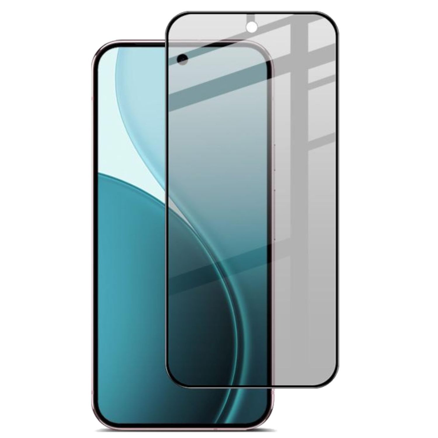 Wigento Handyhülle Für Google Pixel 10 / 10 Pro 2x 2.5D 0,26mm Privacy Display Hart Glas, Spar Set Privacy Display Schutz Glas – Bild 2 von 5