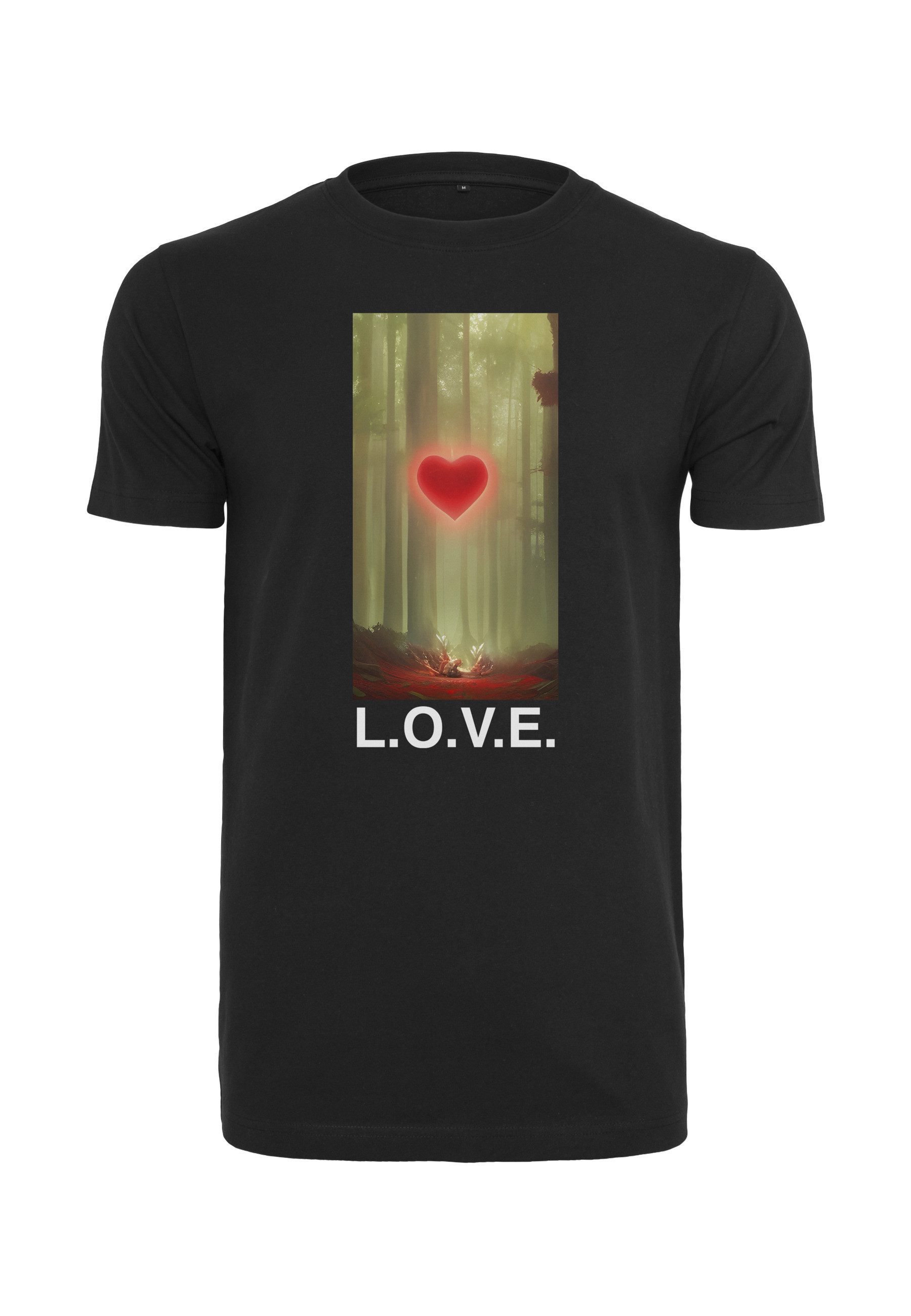 T-Shirt MisterTee Herren Wood Love Tee