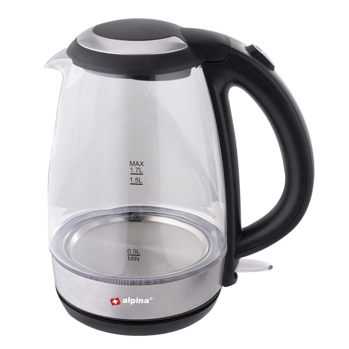 Alpina Wasserkocher alpina LED Wasserkocher 1,7L