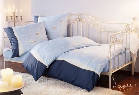 Home affaire Daybett, mit aufwendigen Verzierungen, inklusive Lattenrost aus Metall