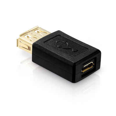 adaptare adaptare 41110 USB 2.0-Adapter Micro-USB-Buchse auf USB-Buchse Typ A USB-Kabel