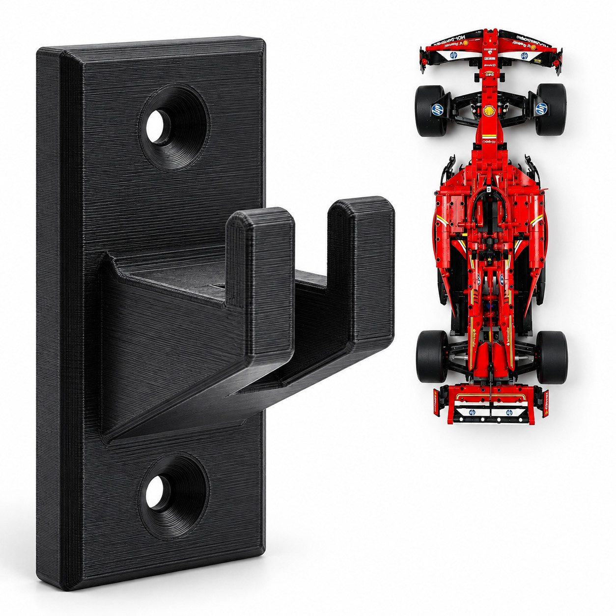 kikuo Wandhalterung Wand Halterung passend für LEGO Technic Set Ferrari SF-24 (42207)