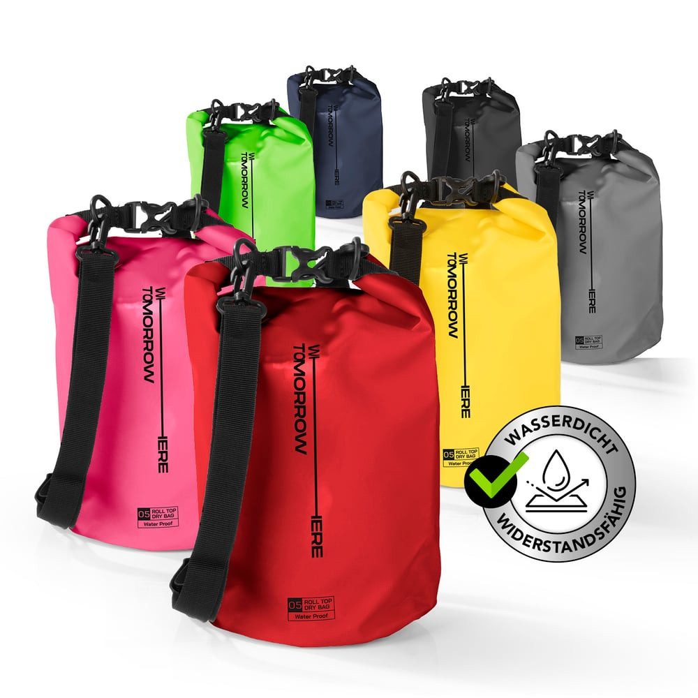 #DoYourSports Aufbewahrungstasche Dry Bag 10L, Outdoor Tasche Camping Angeln wasserdicht Handy sicher aufbewahren – Bild 2 von 5