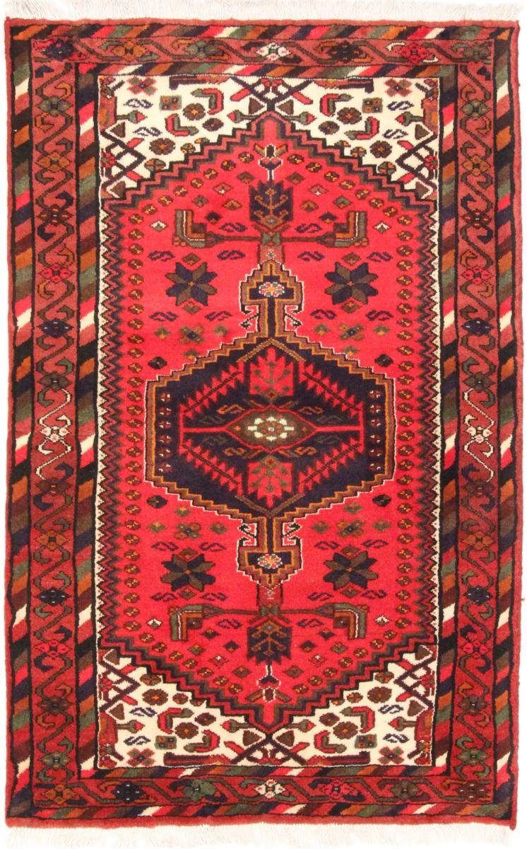 Orientteppich Ghashghai Taleghan 97x152 Handgeknüpfter Orientteppich, Nain Trading, rechteckig, Höhe: 12 mm