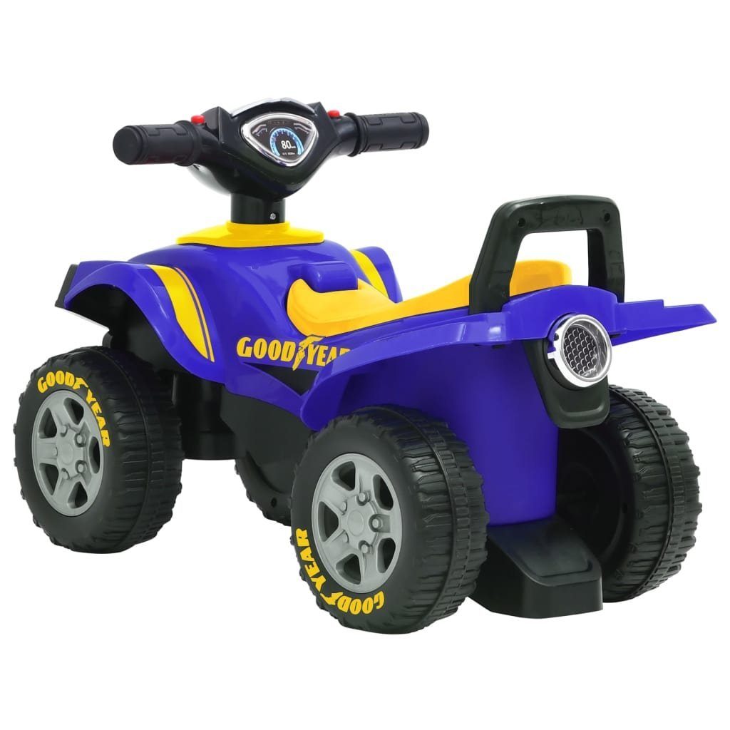 vidaXL Tretfahrzeug Year für Good Blau Aufsitz-Quad Kinder