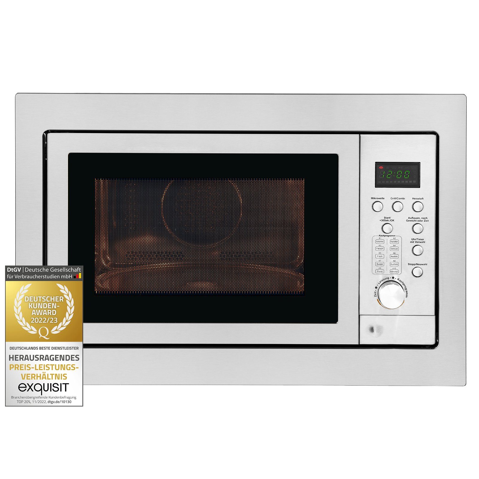 Mikrowellen Drehknöpfe 2er-Set - Timer & Temperatur Regler Ersatz