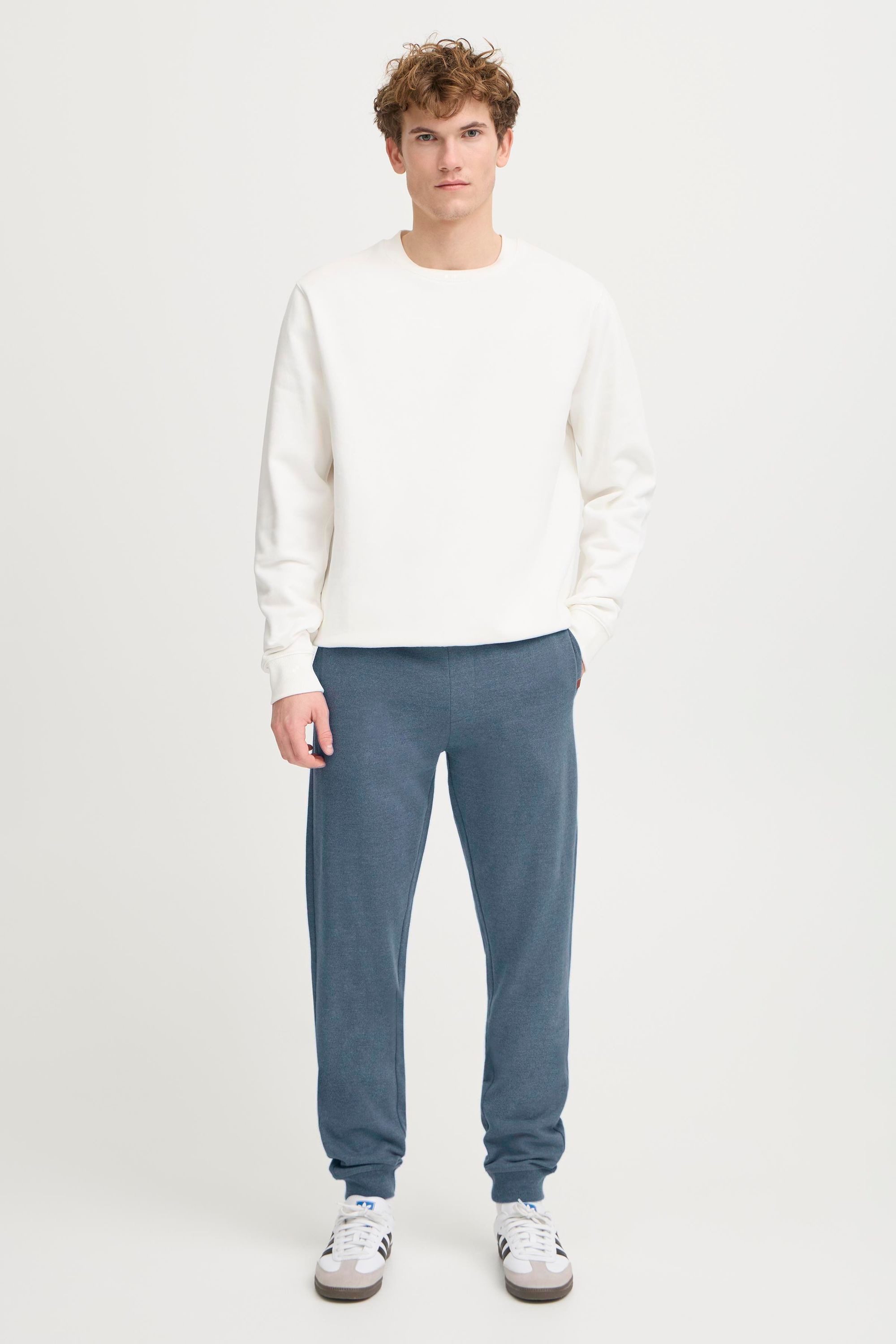 Blend Jogginghose BHTilo Gemütliche Sweathose mit kontrastfarbenen Tunnelzug