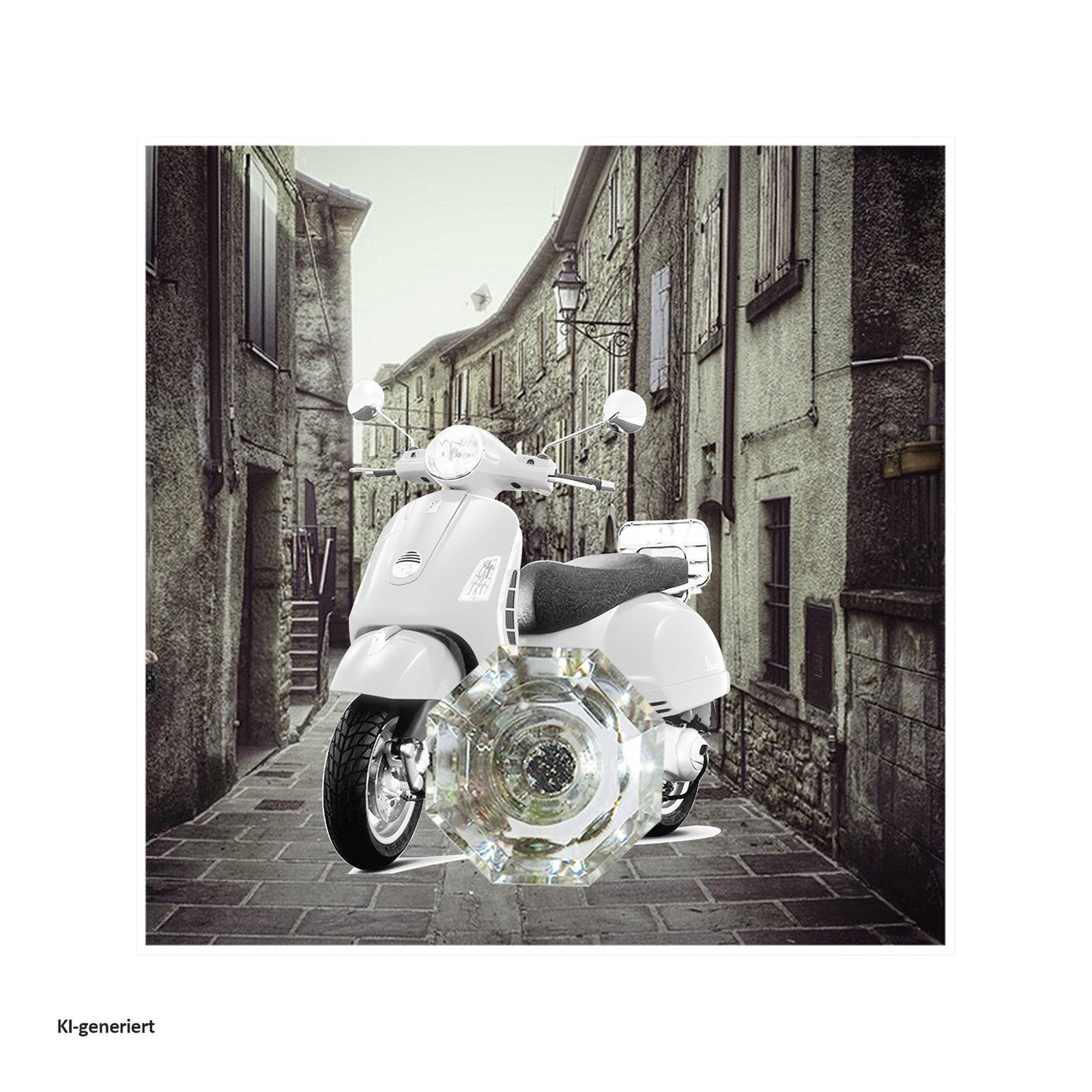 HTI-Line Wandhaken Wandhaken Vespa, Flur, (Stück, 1-St., 1x Wandhaken), Flur, Küche, Bad