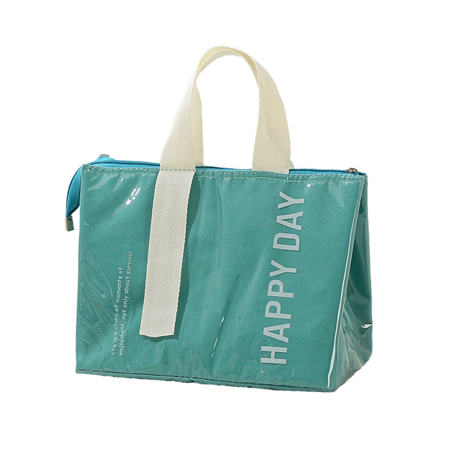 Blusmart Picknickkorb Isolierte Bento-Tasche Für Das Büro, Große Kapazität, Wasserdicht green