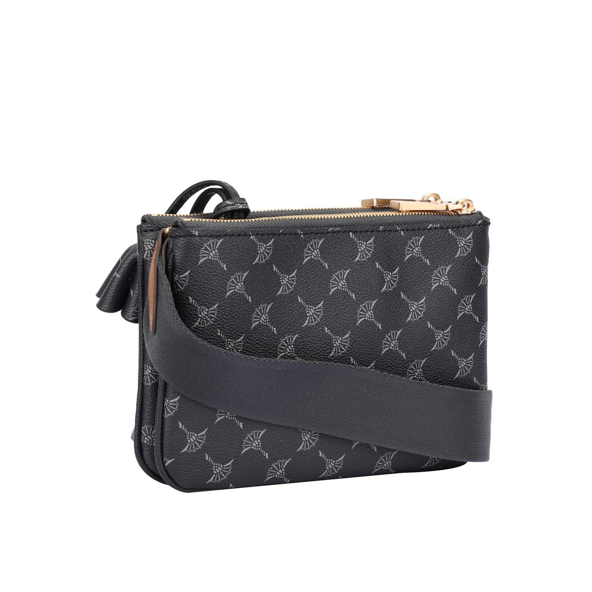 JOOP! Schultertasche 4140006504 Cortina 1.0 Milva Shoulderbag Xshz darkblue (ein Stück, 1-tlg., ca. B/H/T 20/12,5/3 cm), zwei Hauptfächer