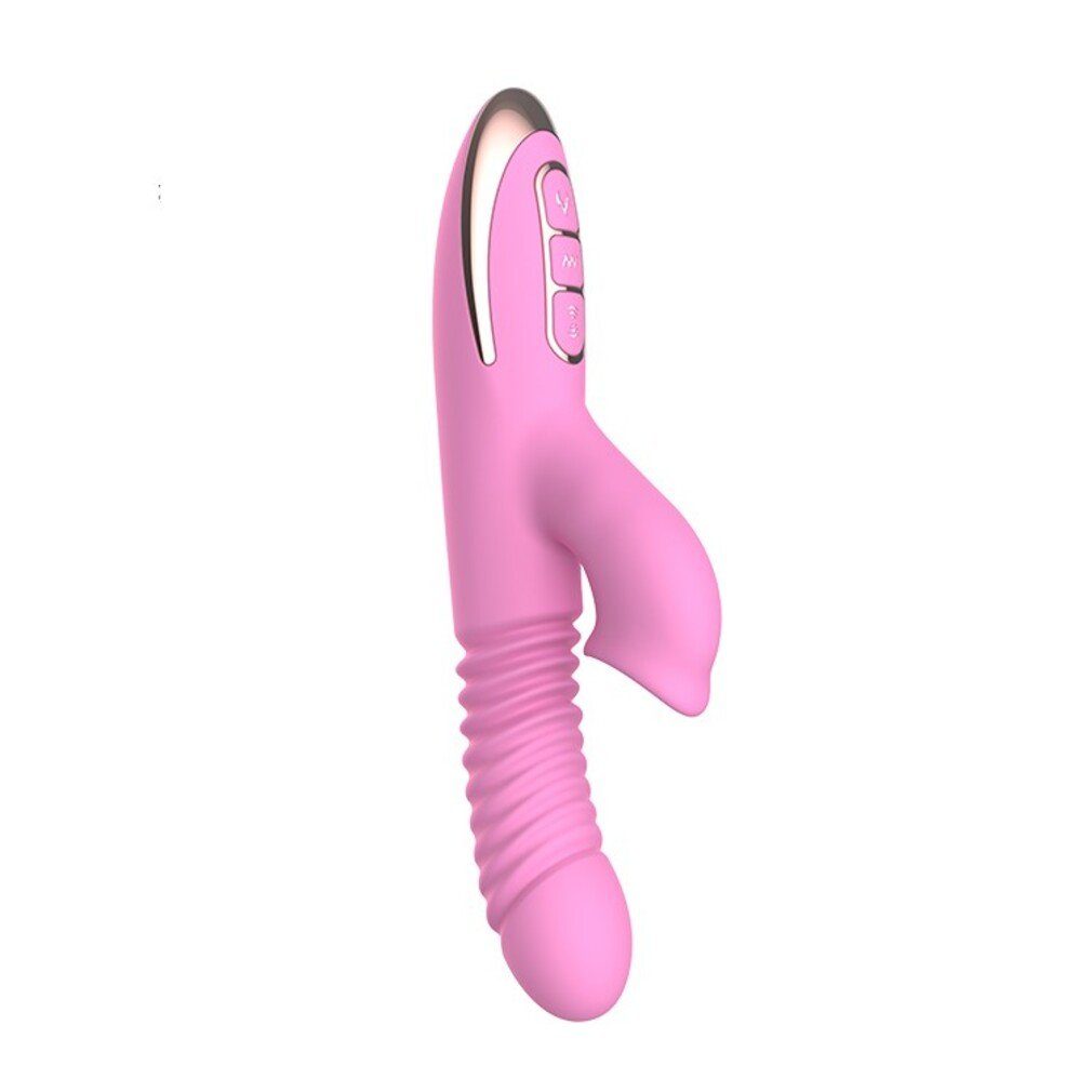 2-tlg) Klitoris, Heizfunktion (Packung, Stoßfunktion Vibratoren G-Punkt-Vibrator Dibe