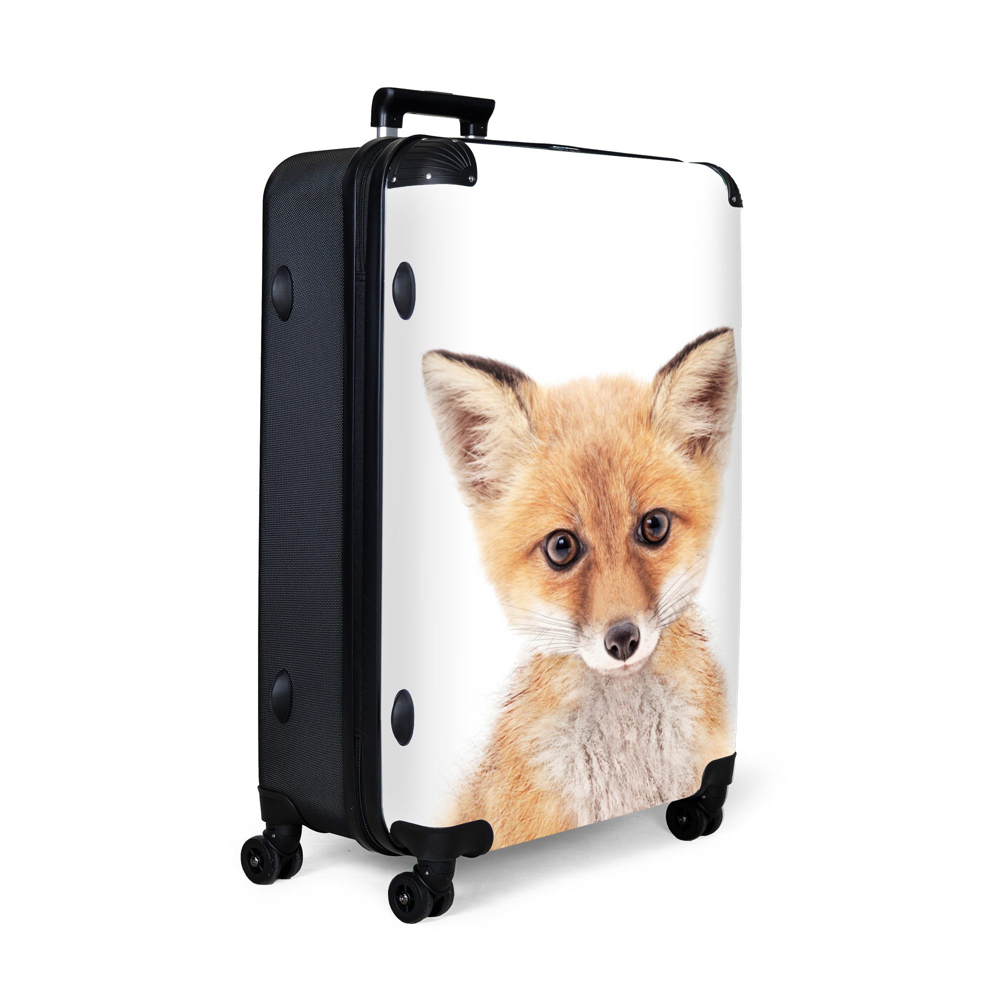 NoBoringSuitcases.com© Hartschalen-Trolley Fuchs - Tiere - günstig online kaufen