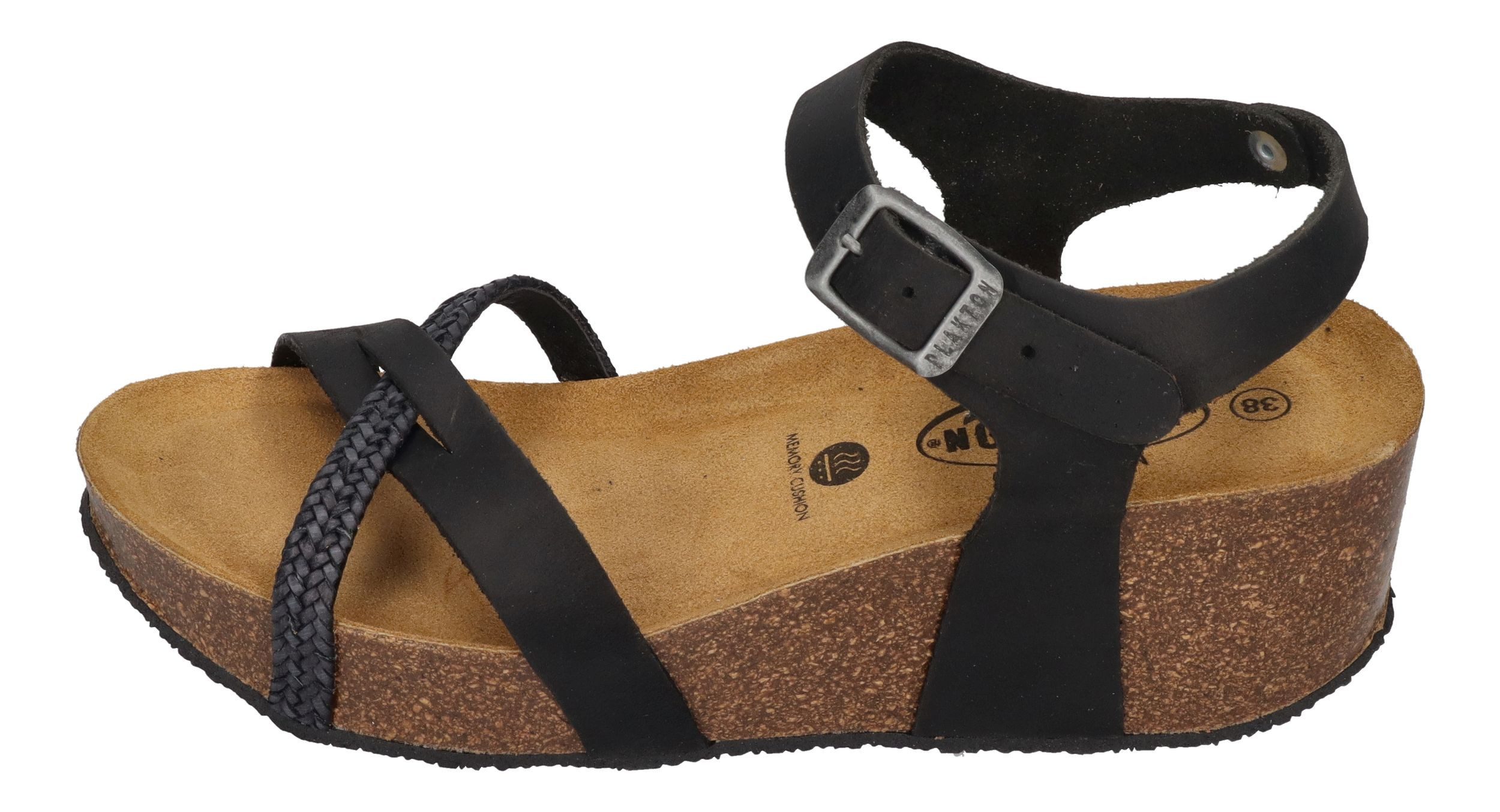 Plakton SO FINAL 875087 Sandalette Trenza Negro