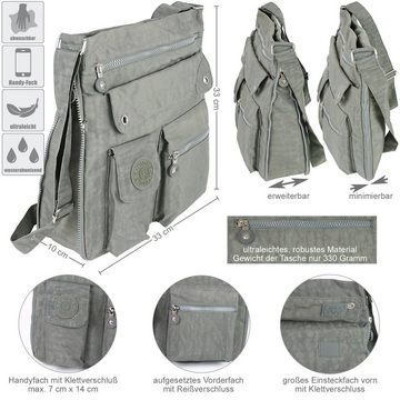 CF CATTERFELD Umhängetasche - Damen Schultertasche, Crossbody Bag, Sehr leichte Freizeittasche