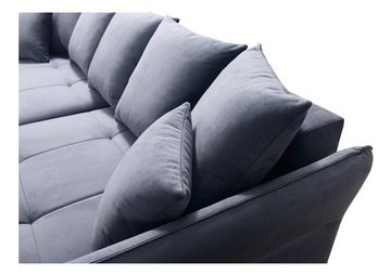 Furnix Ecksofa KAIROSS Sofa mit Schlaffunktion Auswahl, mit Bettkasten, ausziehbare Liegefläche: 133 x 234 cm
