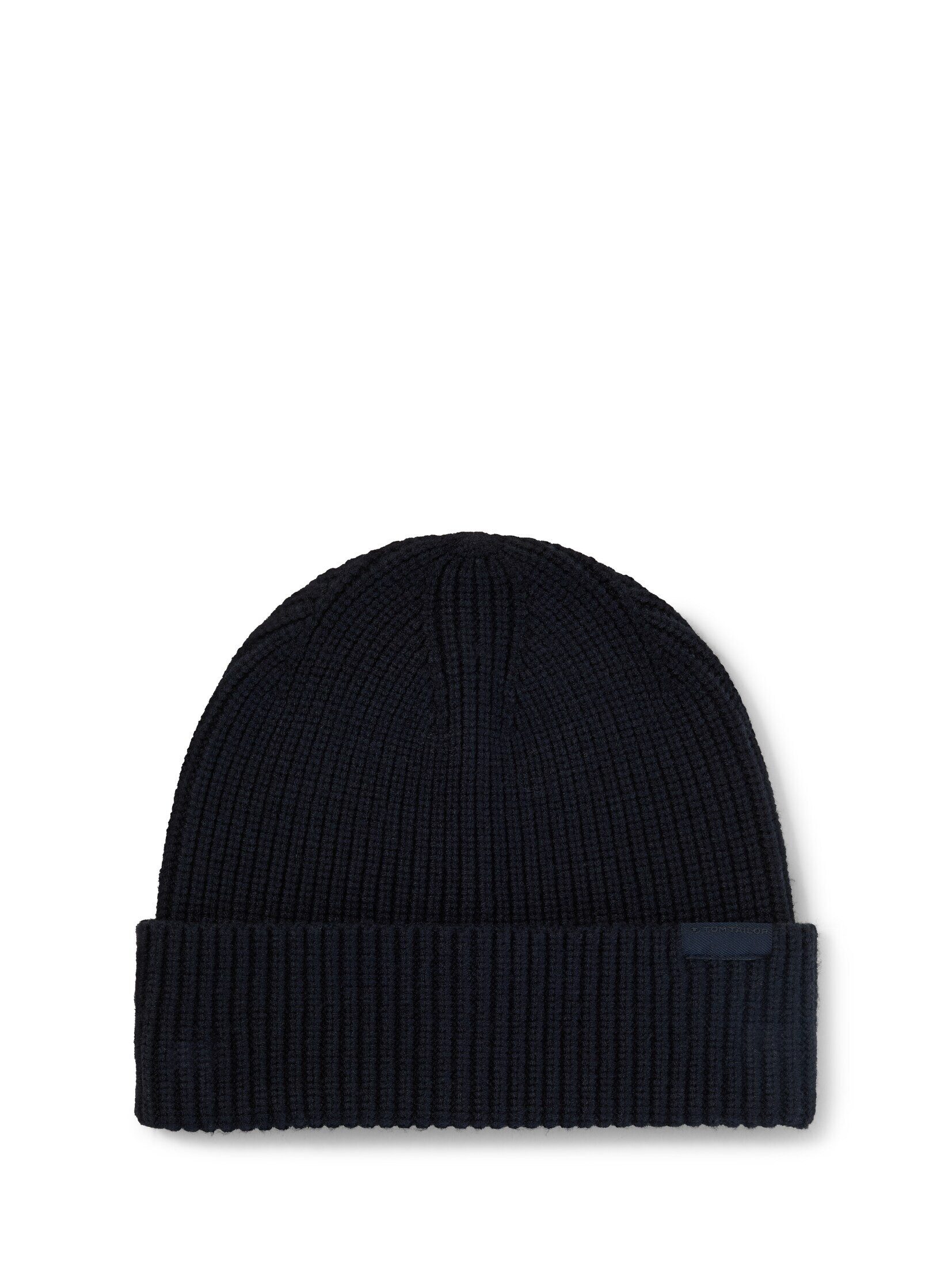 TOM TAILOR Beanie Accessoire Beanie Mütze mit Logo-Label