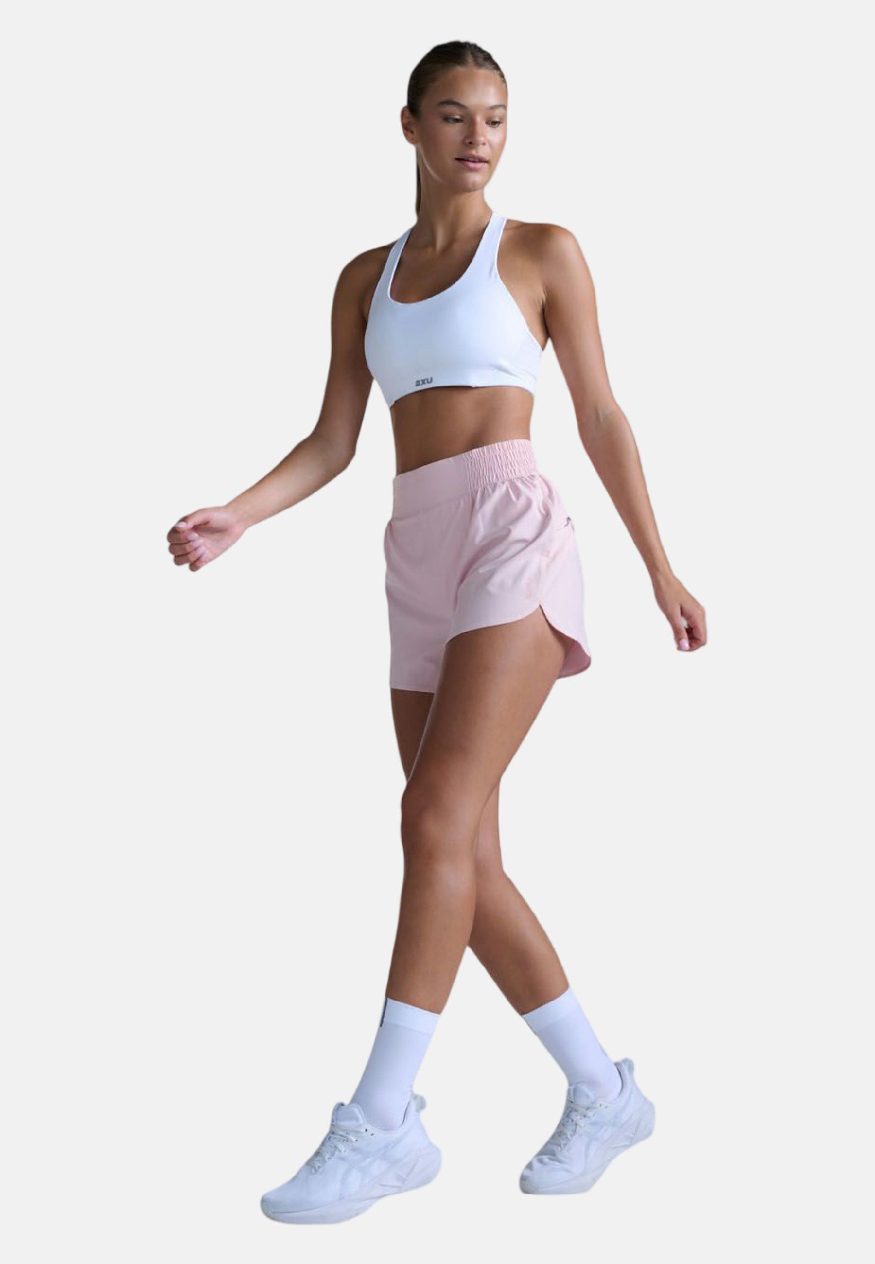 2xU Lauftights Aero Hi-Rise 4 Inch Shorts (1-tlg)