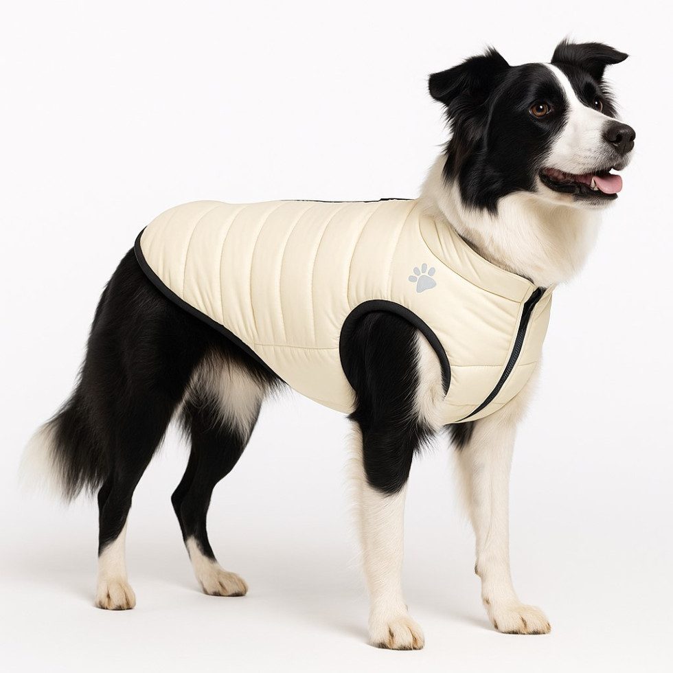 Tiermantel Nobby Hundemantel Light beige-grau