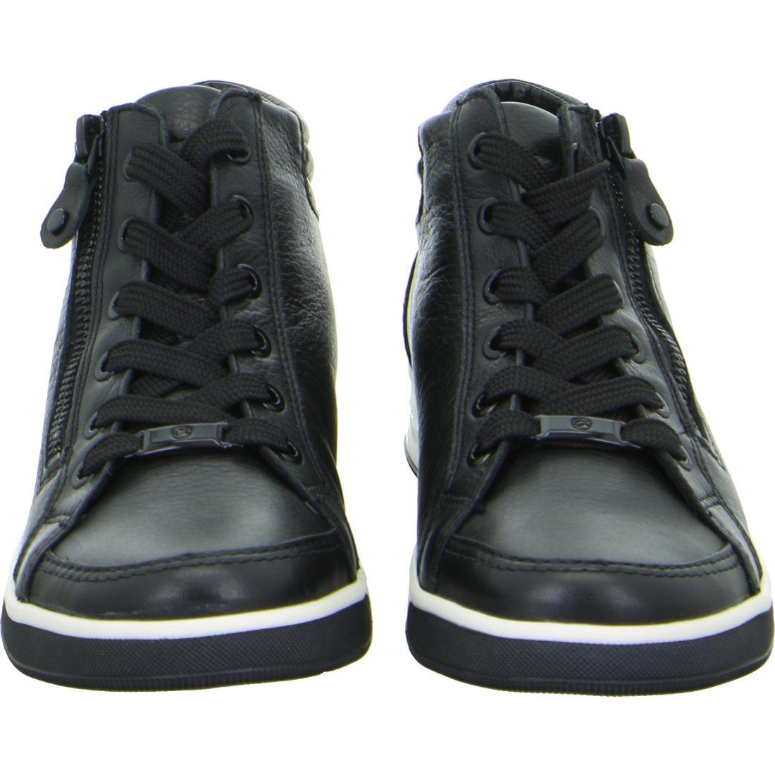 schwarz Nubuk Damen Ara Ara Sneaker - Sneaker Rom Schuhe, 049818