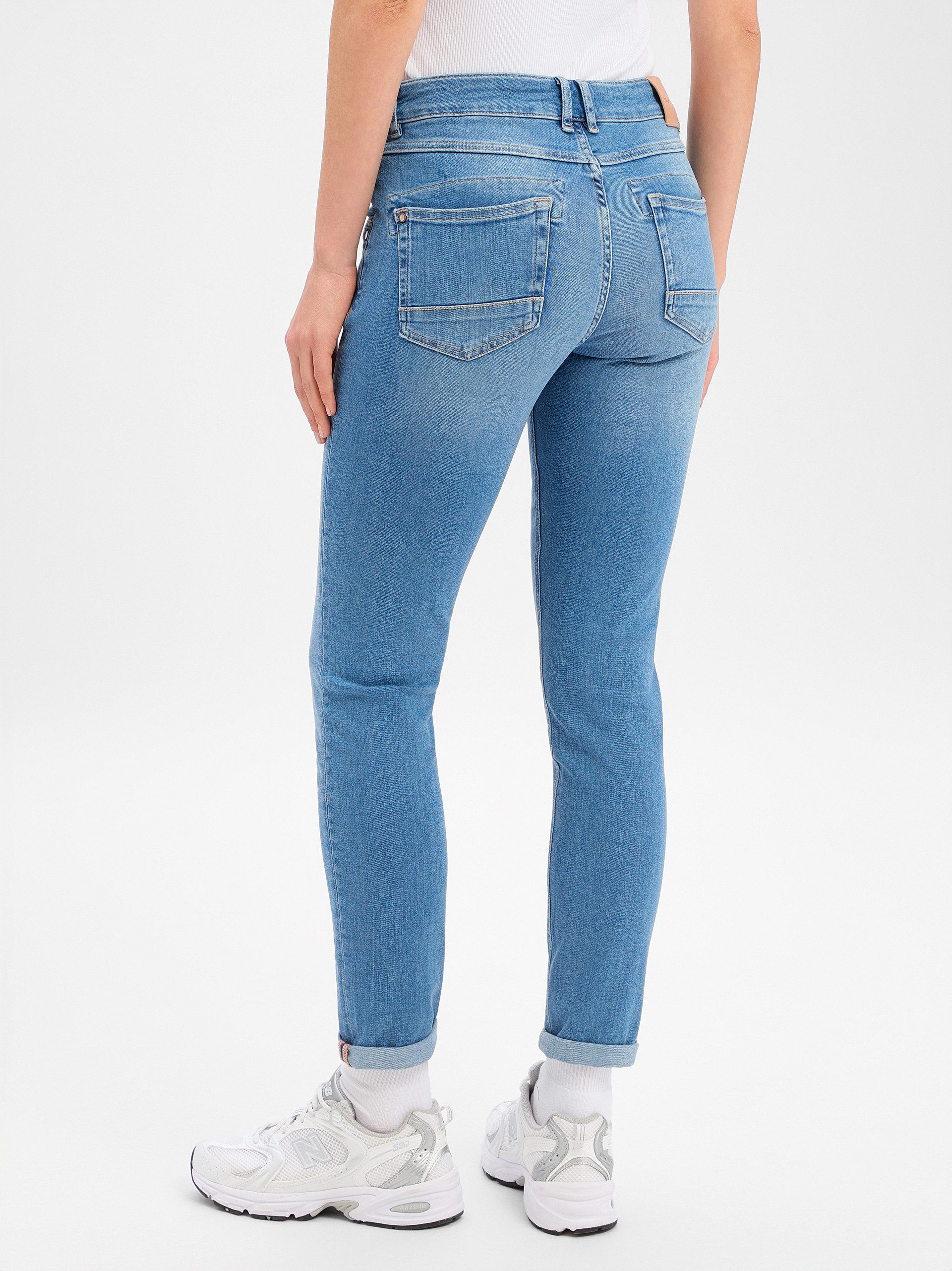 Mos Mosh Skinny-fit-Jeans MMNaomi Salute Stickerei