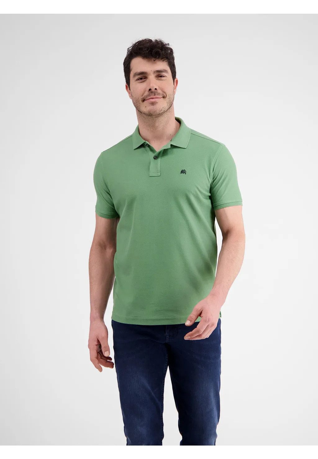 LERROS Poloshirt Basic Poloshirt in *Cool & Dry* Piquéqualität