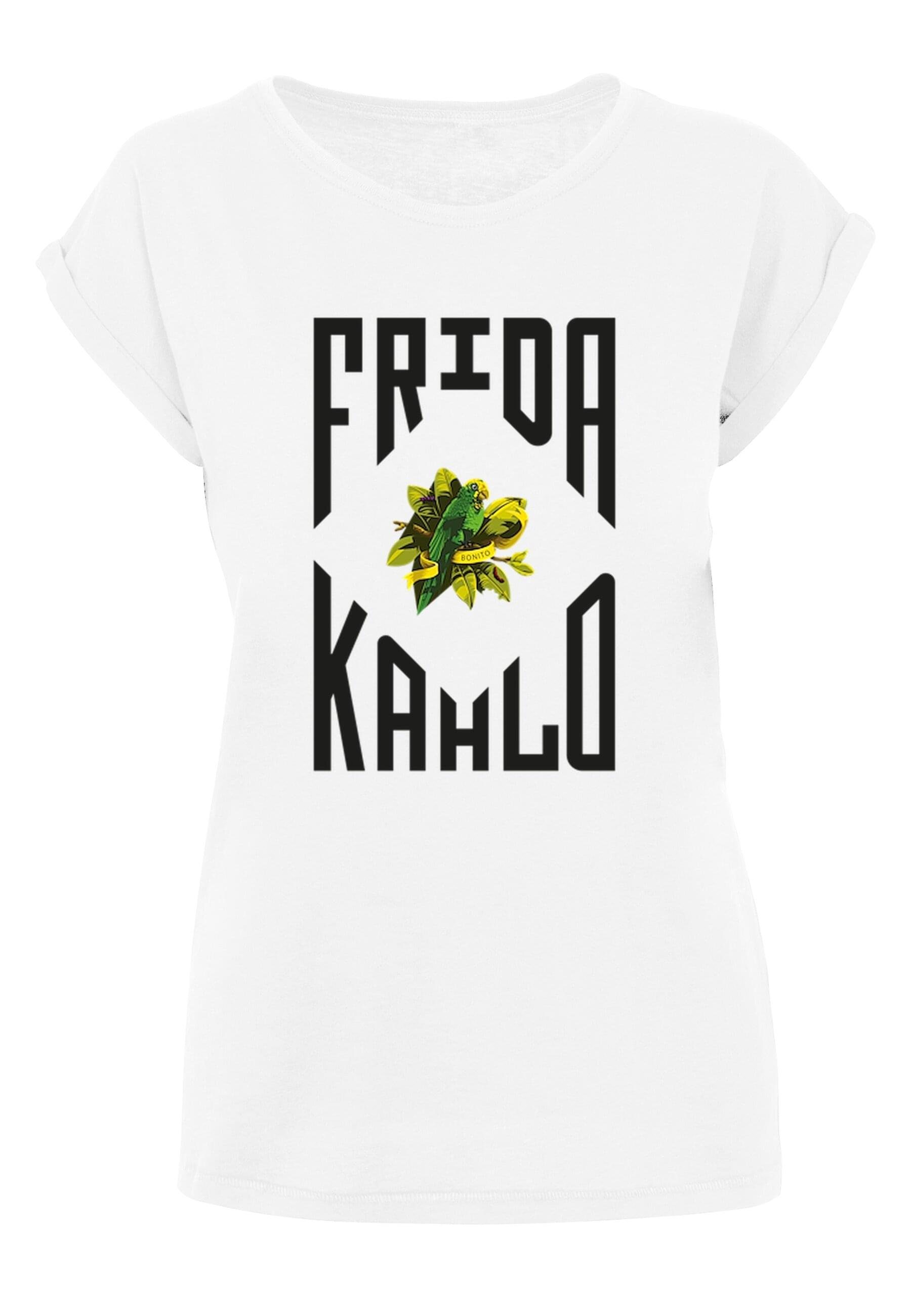 Frida T-Shirt (1-tlg) Kahlo Ladies Bonito T-Shirt Damen Merchcode