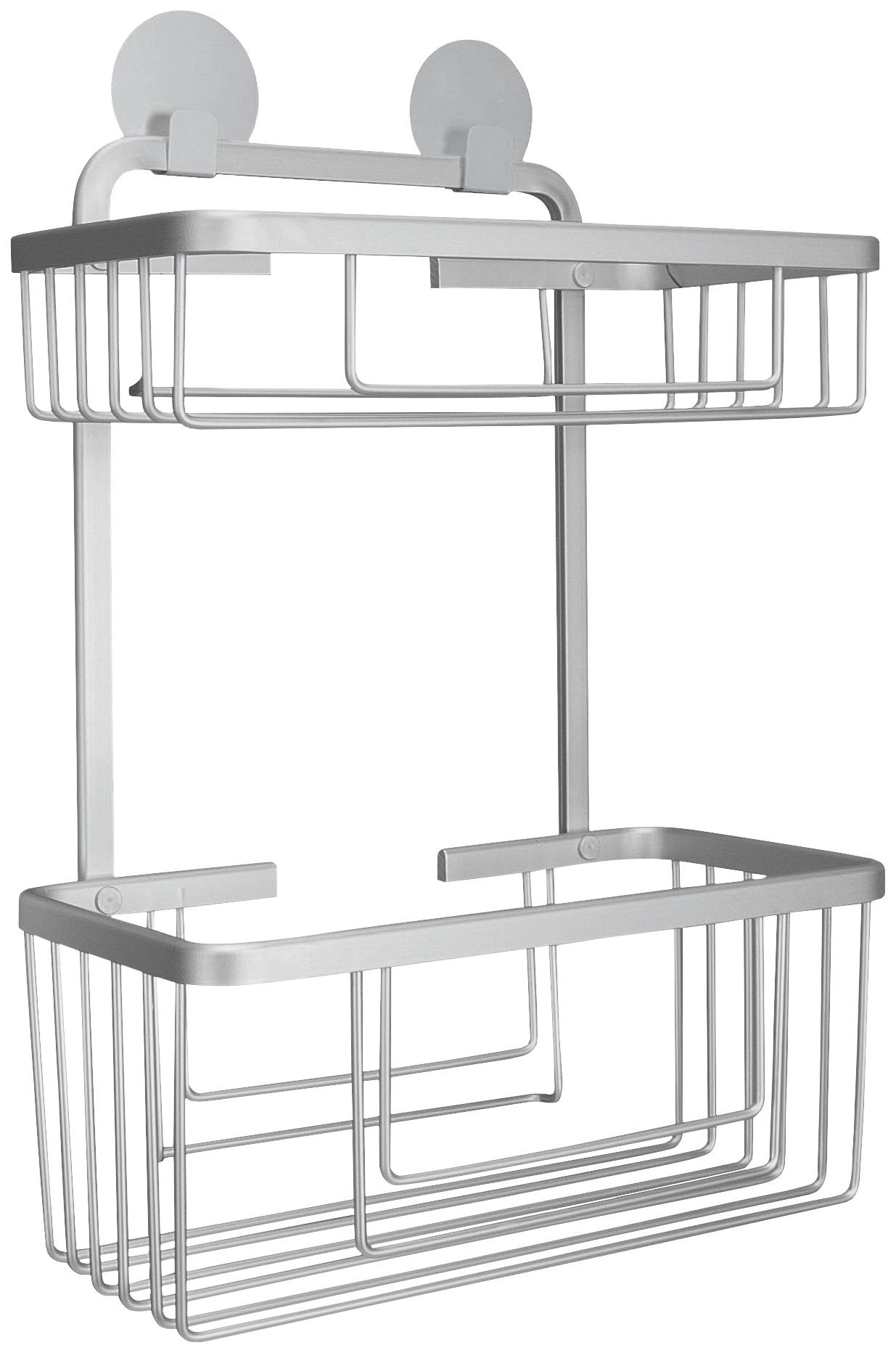 Kleine Wolke Duschkorb Rocco, cm, 26x13,5x35,5 BxTxH: Aluminium