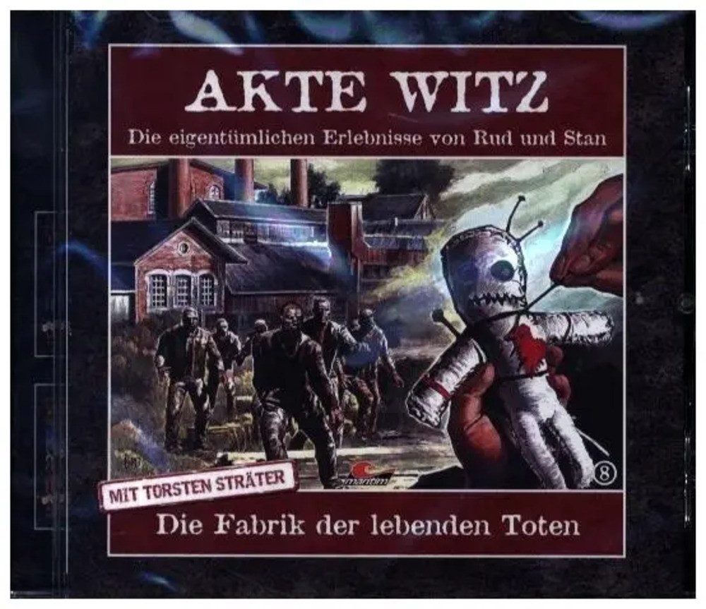 Hörspiel Akte Witz: Die Fabrik der lebenden Toten, 1 Audio-CD