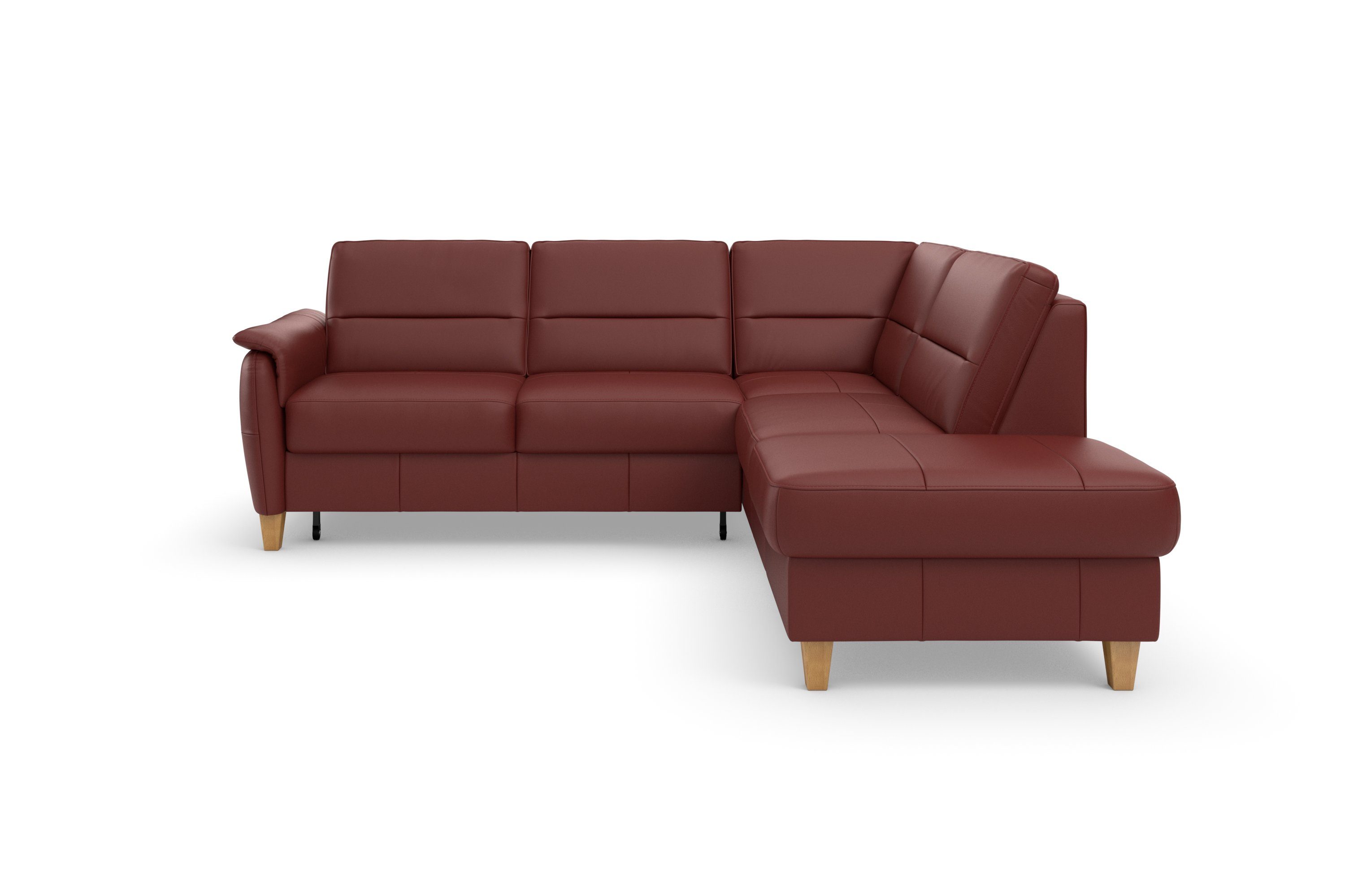 Home affaire Ecksofa Palmera L-Form, Federkern, günstig online kaufen
