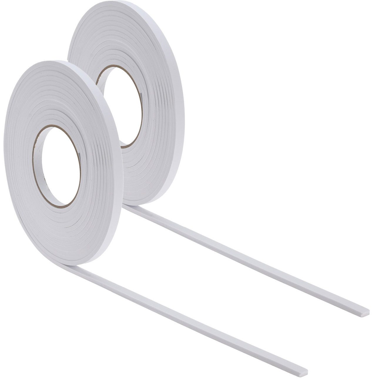 FX-Tools Zugluftstopper Dichtungsband, 6 m x 1 cm, 5 mm dick, selbstklebend, 2-tlg.
