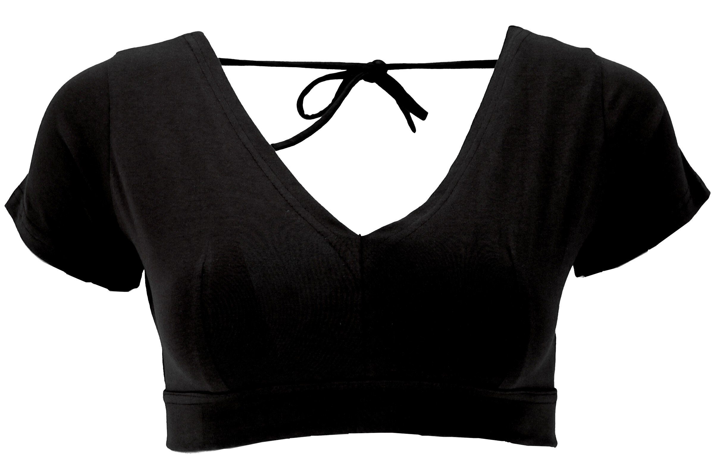Aoxjox Hailey Neckholder-Top Für Damen - ärmellos, Bauchfrei, Lang, Mit Abnehmbaren Polstern (für Yoga, Fitness, Freizeit)