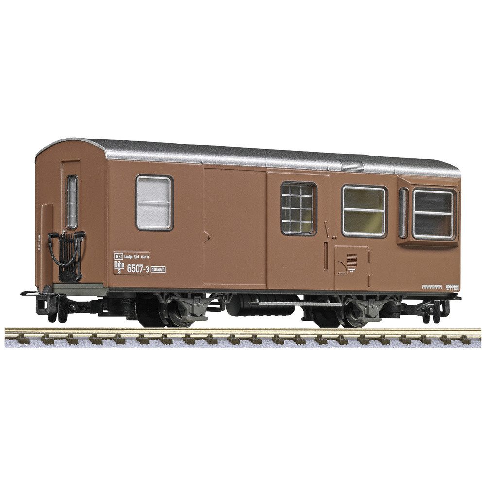 Güterwagen Liliput L344434 H0e 2-achsiger Dienstwagen Diho/s 6507-3 der ÖBB