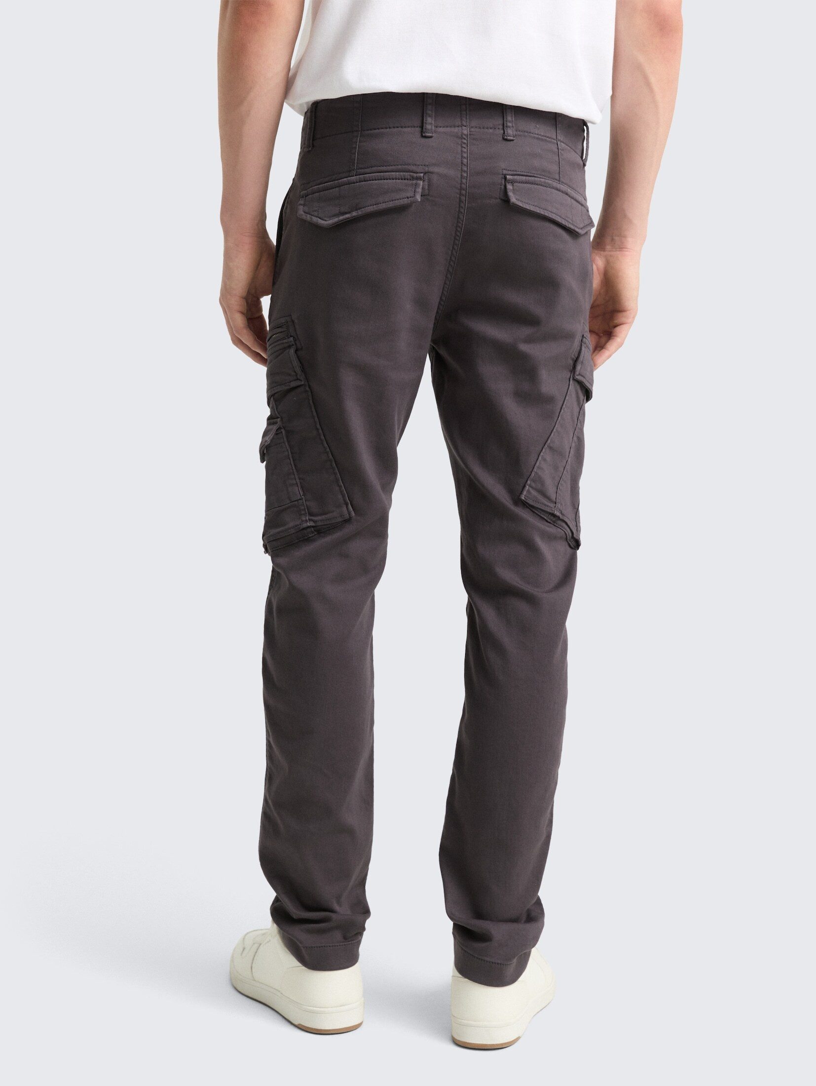 TOM TAILOR Chinohose Hosen & Chino Tapered Cargo Hose mit Stretch